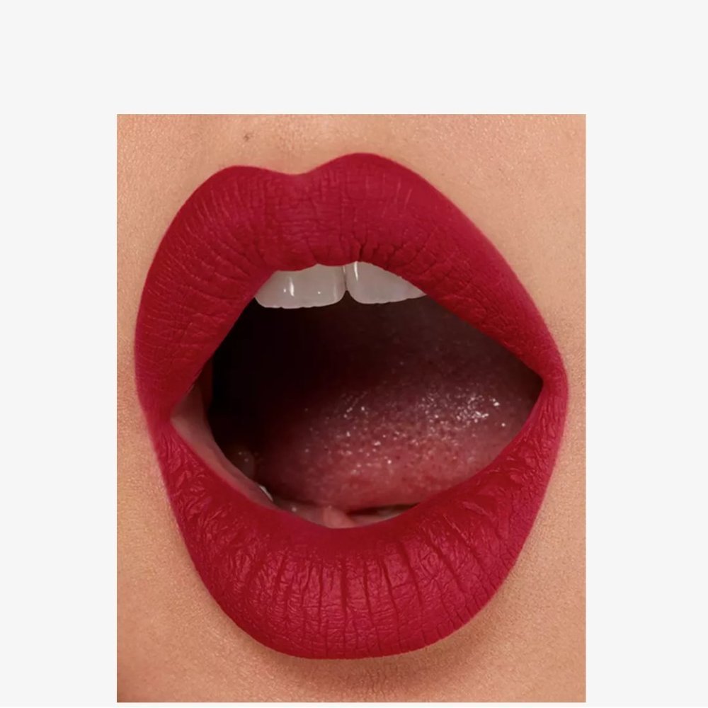 ABOUT-FACE Red Sound the Alarm Matte Fix Lip Pencil NWT